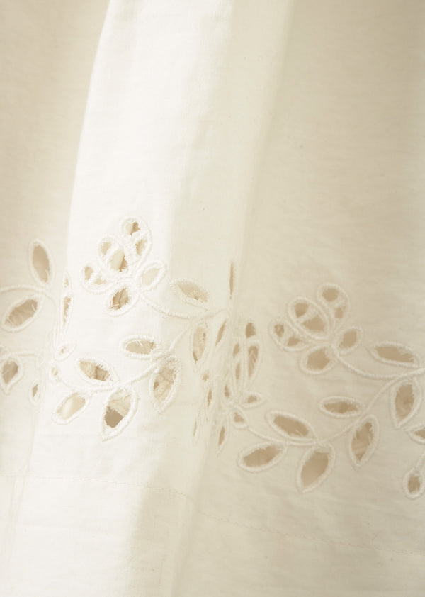 Caramel CLAIRE BABY COTTON DRESS - WHITE