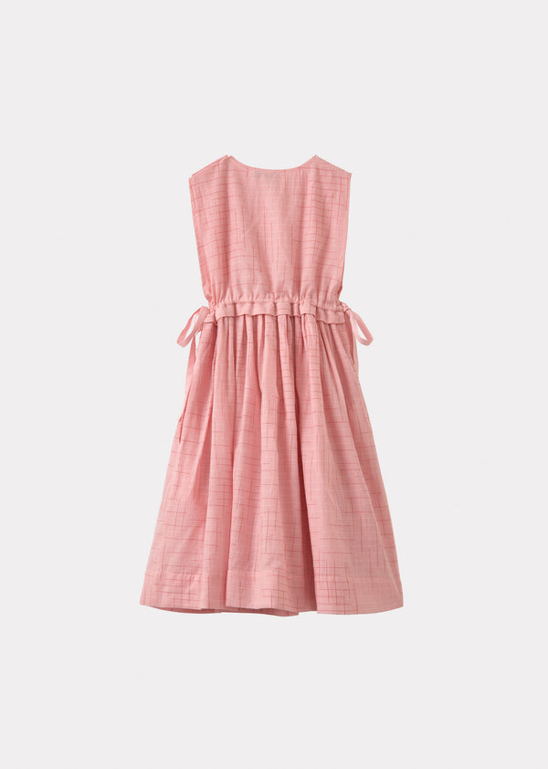 Caramel COLIMA DRESS -PINK CHECK