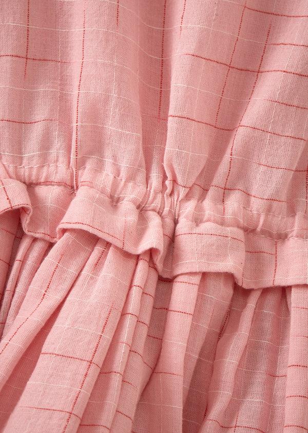 Caramel COLIMA DRESS -PINK CHECK