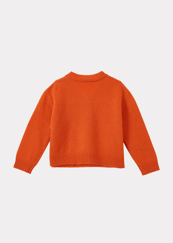 Caramel COPPER PARTY CARDIGAN - CLEMENTINE