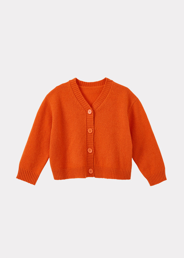 caramel COPPER PARTY CARDIGAN - CLEMENTINE