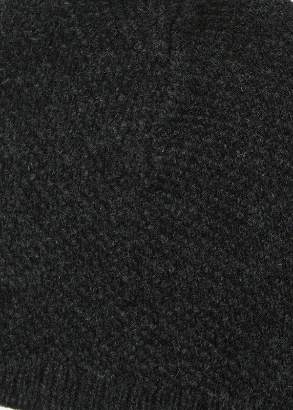 Caramel CORMORANT POM POM HAT - GRAPHITE