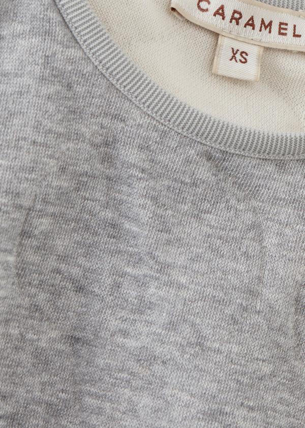 Caramel CRABAPPLE COTTON BABY SET - GREY