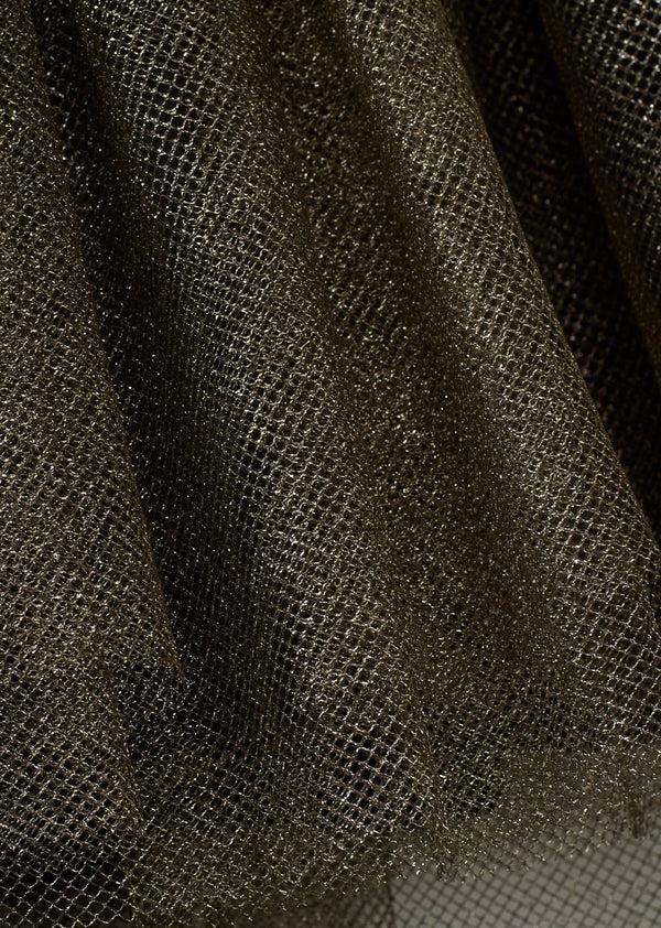 Caramel CRATAEGUS TULLE TUTU SKIRT - BLACK / GOLD