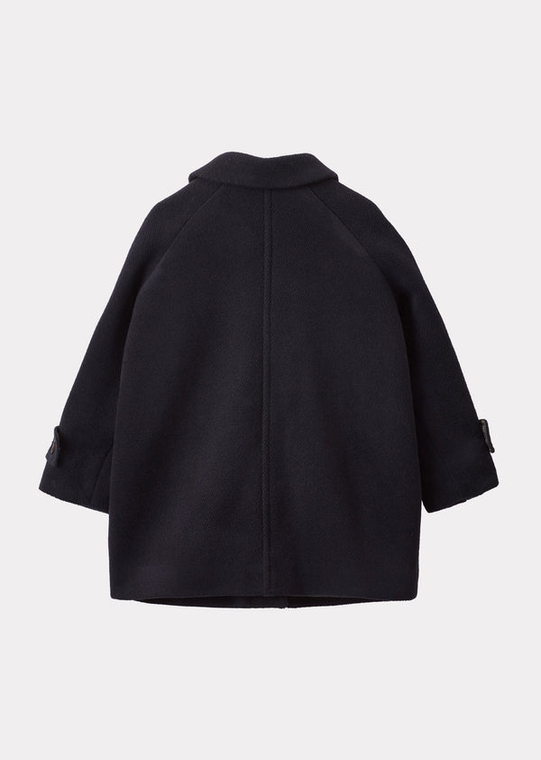 Caramel EVEREST KIDS COAT - DARK NAVY