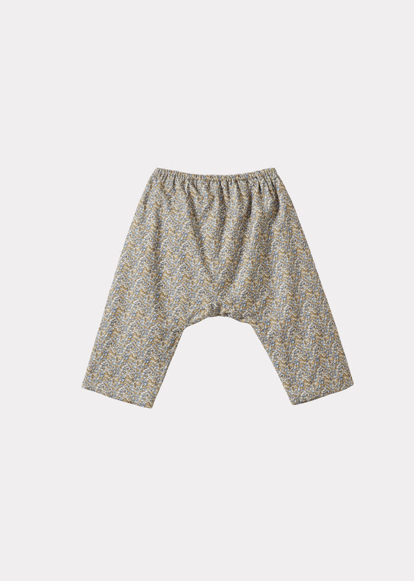 Caramel FICUS BABY TROUSERS - LIBERTY PETAL FRILL