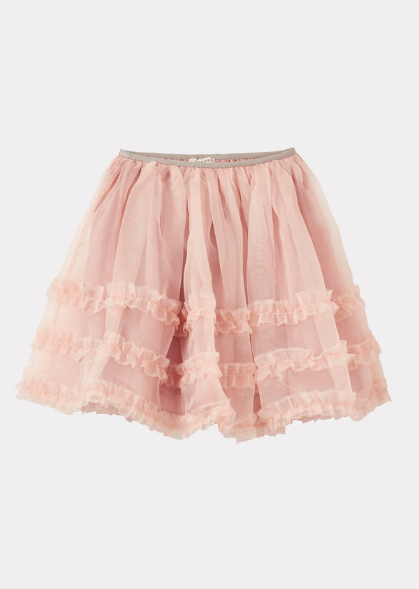 caramel HALTON PARTY SKIRT - PEACH