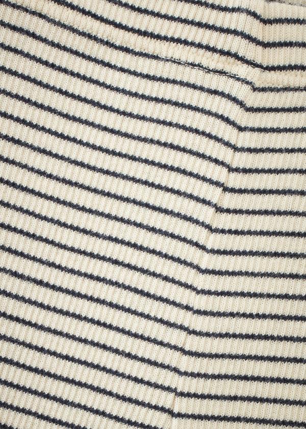 Caramel JUDD CHILDREN'S COTTON LEGGINGS - NAVY / CREAM