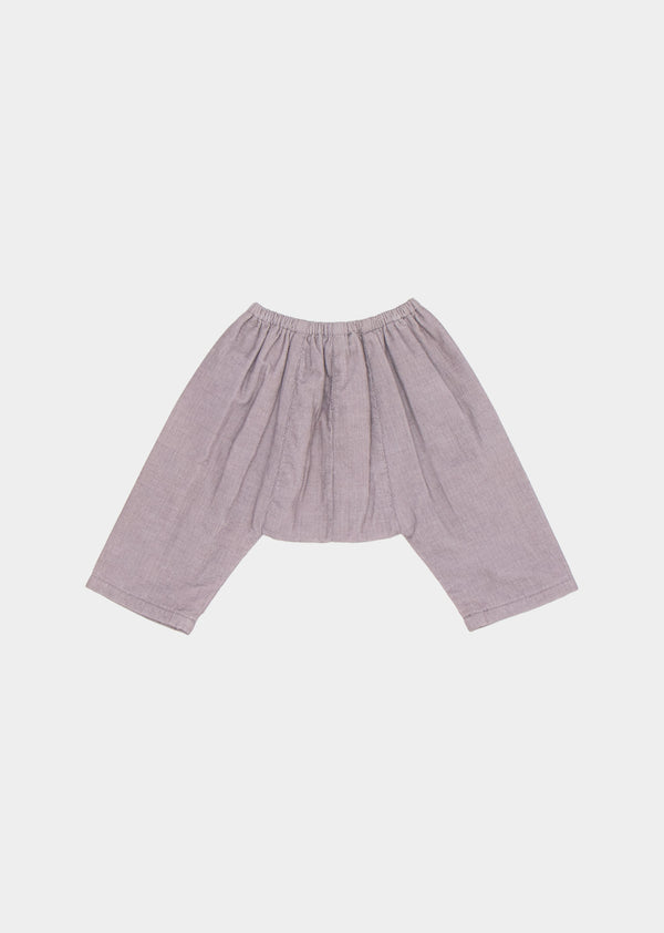 Caramel LINUM BABY TROUSER - DOVE GREY