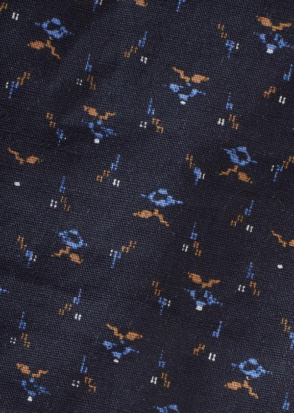 Caramel LINUM BABY TROUSERS - PIXEL PRINT