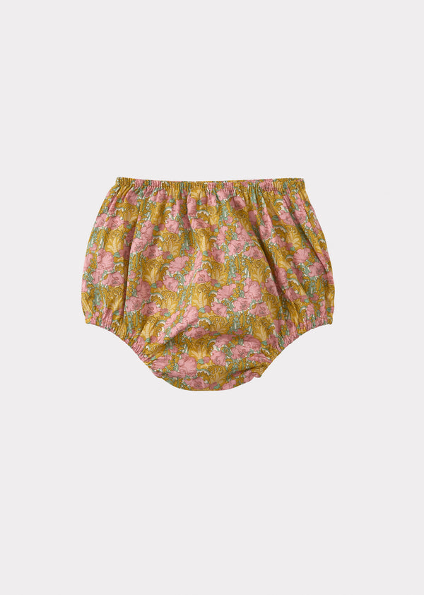 Caramel LOTUS BABY BLOOMERS - PINK/YELLOW