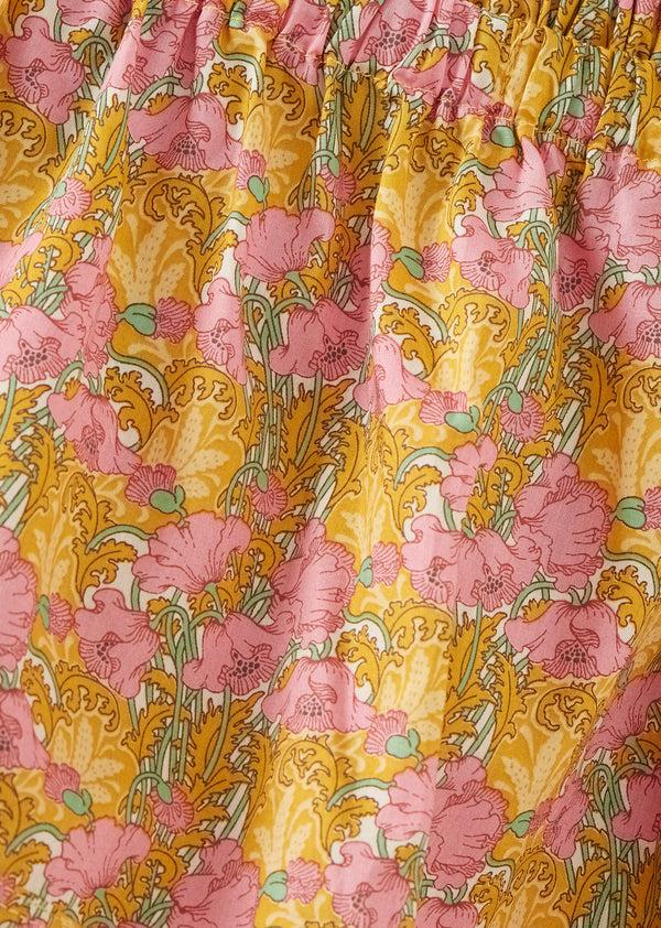 Caramel LOVAGE SHORT - PINK/YELLOW