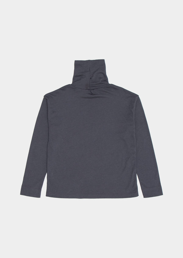 Caramel LOWE TURTLENECK KIDS TOP - GREY