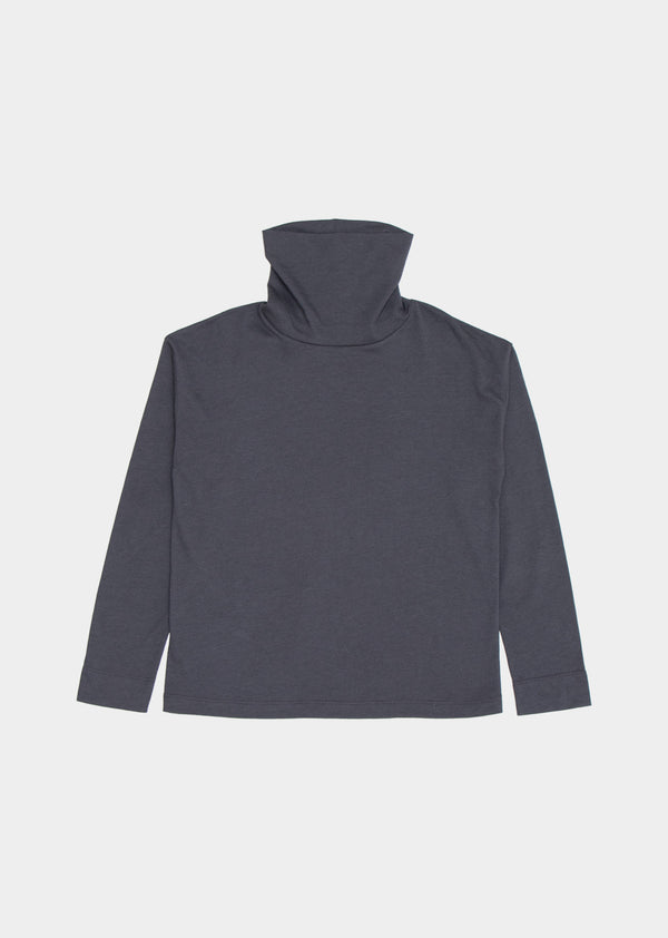 caramel LOWE TURTLENECK KIDS TOP - GREY