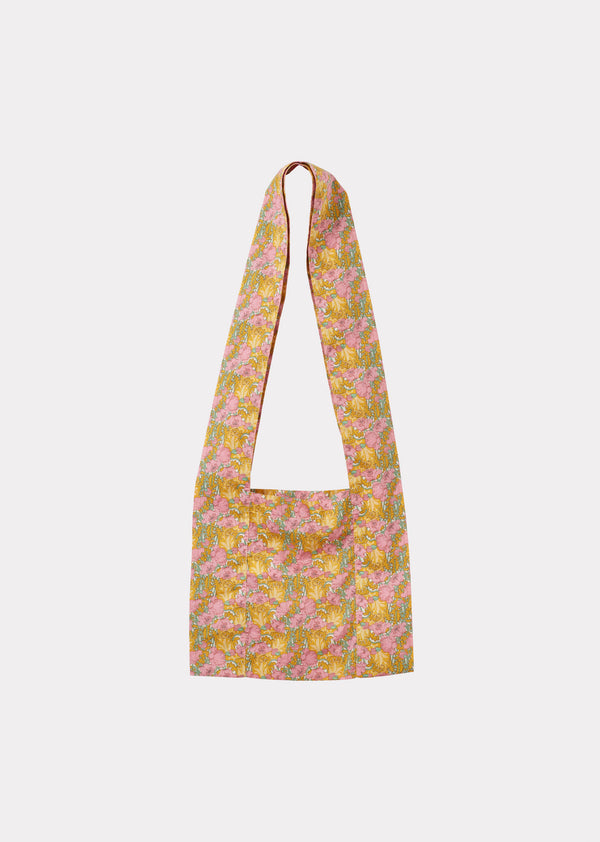 caramel MACE MINI TOTE - PINK/YELLOW