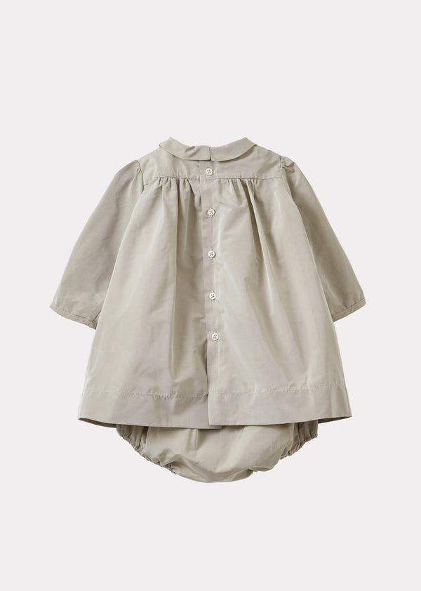 Caramel MARS BABY DRESS - GREY