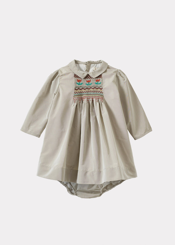 caramel MARS BABY DRESS - GREY