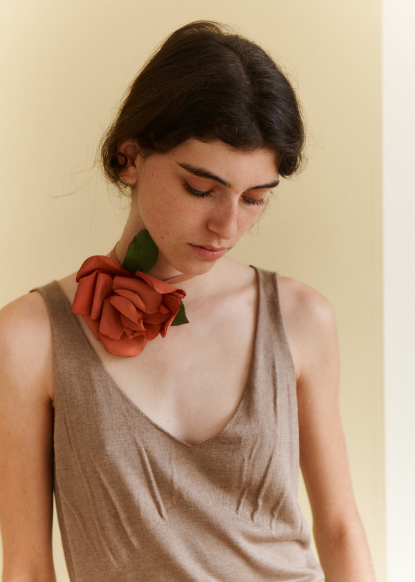 Caramel MENTHA VEST - TAUPE