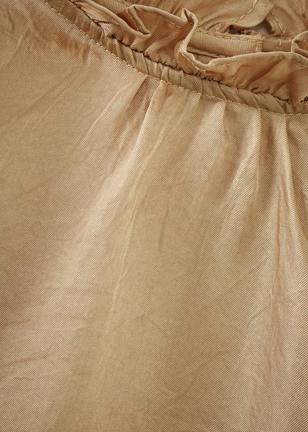 Caramel MIRON BABY PARTY BLOUSE - TOFFEE