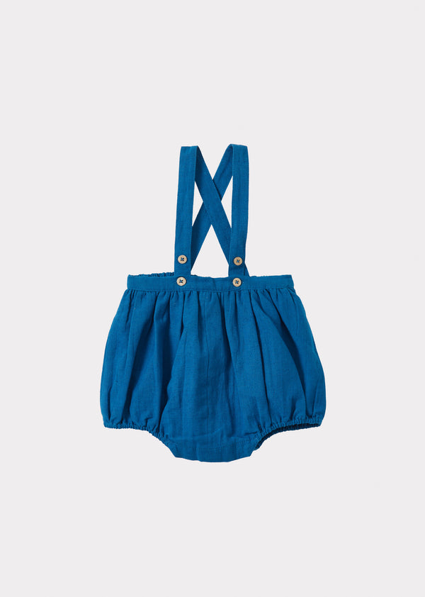 caramel MUSA BABY ROMPER - ELECTRIC BLUE