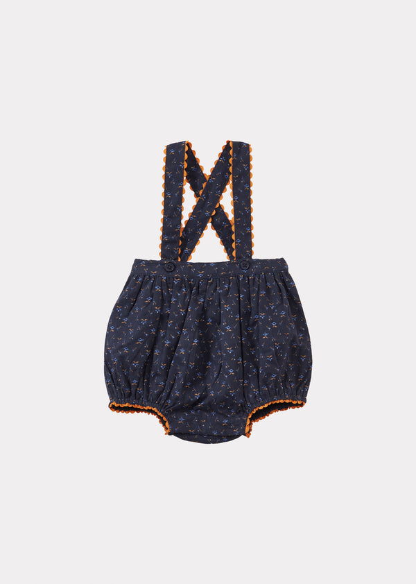 caramel MUSA BABY ROMPER - PIXEL PRINT