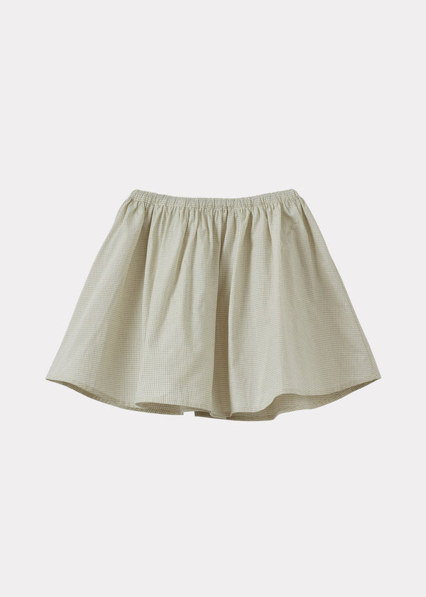 Caramel MYLA GIRL'S SKIRT - MICRO CHECK