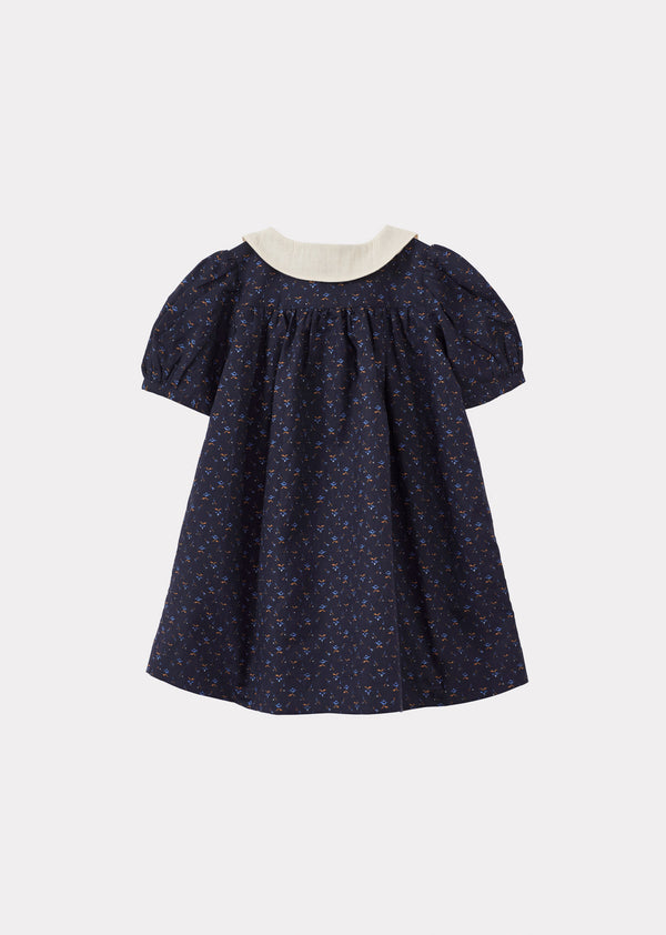 Caramel NINA BABY GIRL'S DRESS - PIXEL PRINT