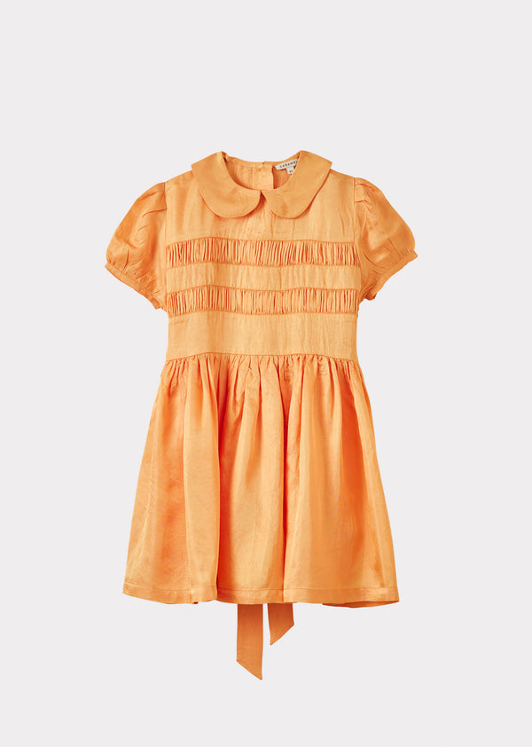 caramel PENELOPE PARTY DRESS - YELLOW ORANGE
