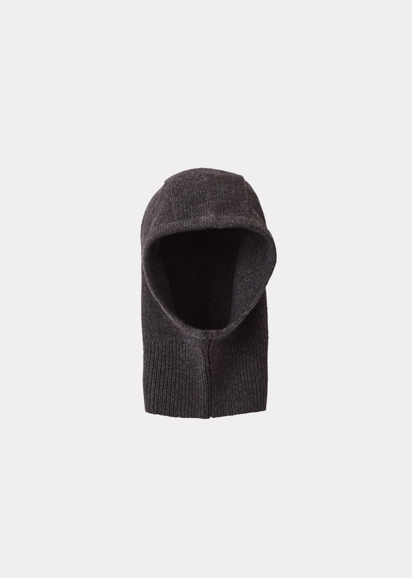 Caramel PLOMO BABY BALACLAVA - DARK GREY MELANGE