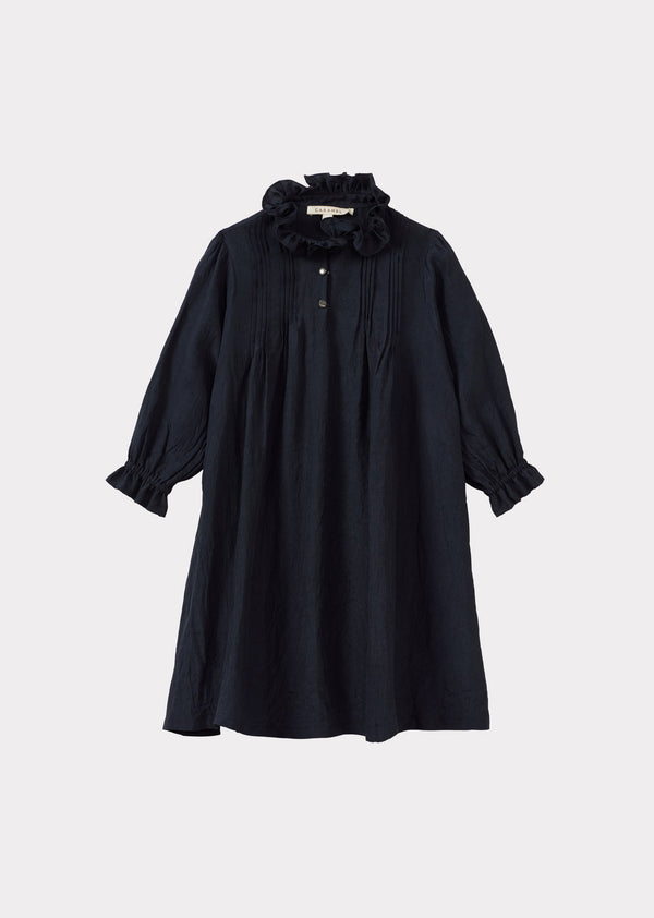 Caramel PTELEA PARTY DRESS - NAVY