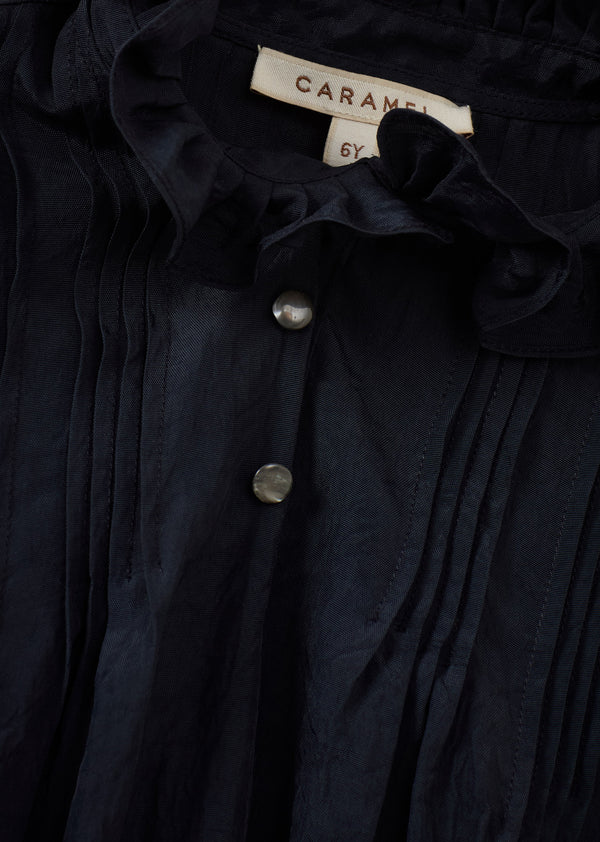 Caramel PTELEA PARTY DRESS - NAVY