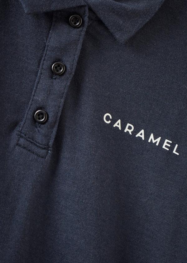 Caramel RADICCHIO POLO CHILD - NAVY