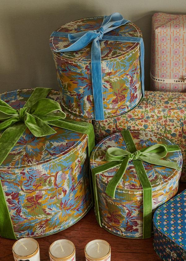 Caramel SMALL GIFT BOX - TAPESTRY