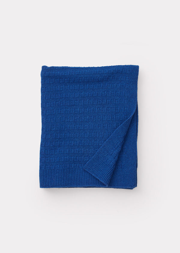 caramel SMALL KNIT BLANKET - PARADISE