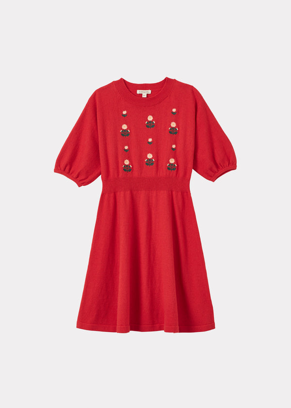 caramel SOYBEAN DRESS - TOMATO