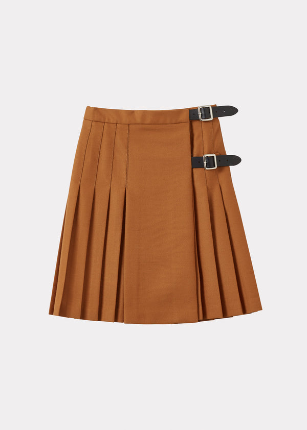 caramel STIRLING KILT - BURNT ORANGE