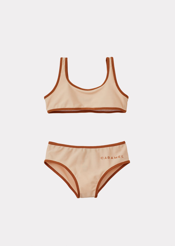caramel SUMMER GIRL'S BIKINI - BALLET PINK