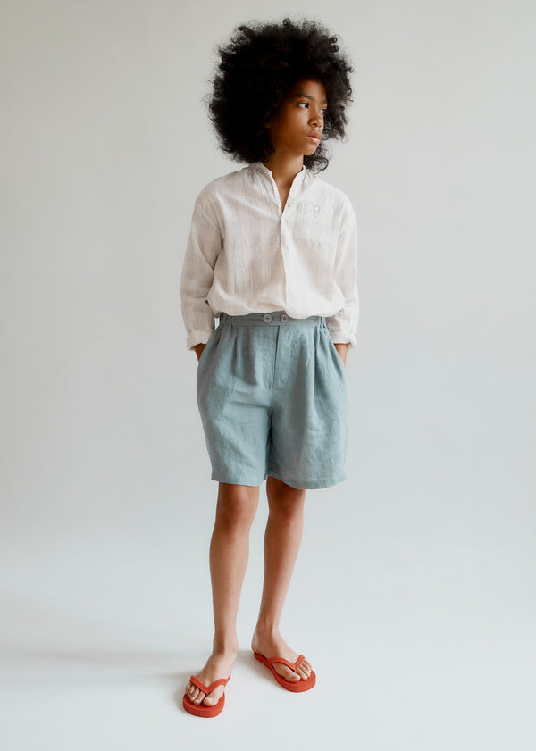 Caramel Tarra Children's Shorts - Green