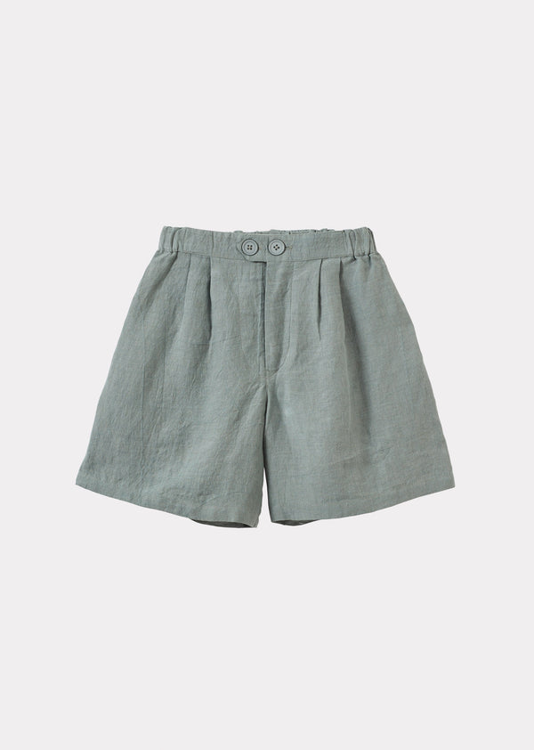 caramel Tarra Children's Shorts - Green