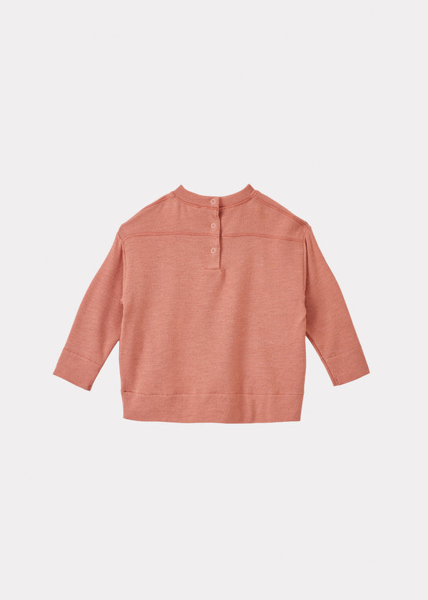 Caramel TODEA BABY T-SHIRT - DUSTY PINK