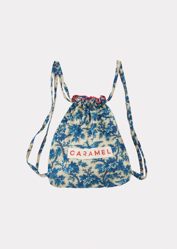 caramel TOTE BACKPACK - TREE TOP PRINT