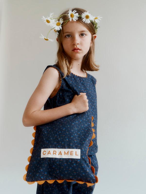 Caramel TOTE BAG - PIXEL PRINT