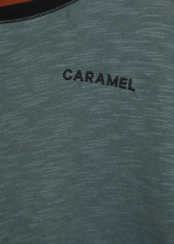 Caramel VIBERNUM KIDS T-SHIRT - AEGEAN BLUE