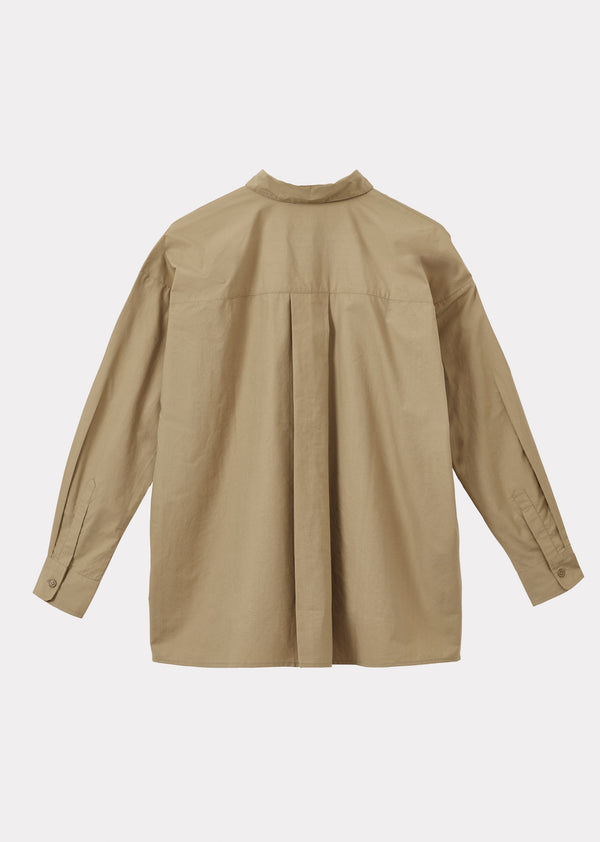 Caramel WOMAN A-LINE SHIRT - BROWN