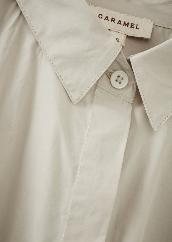 Caramel WOMAN A-LINE SHIRT - TAUPE