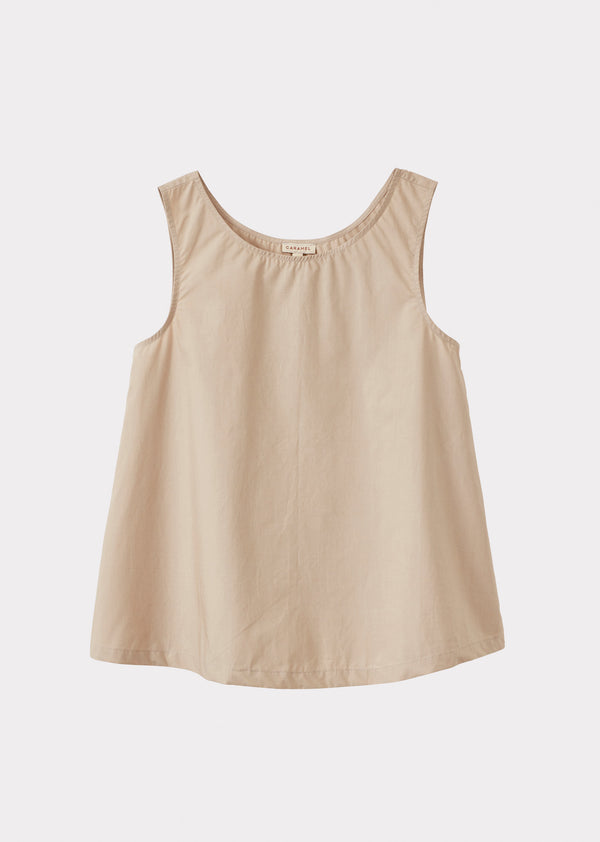 caramel WOMAN A-LINE TOP - GREY