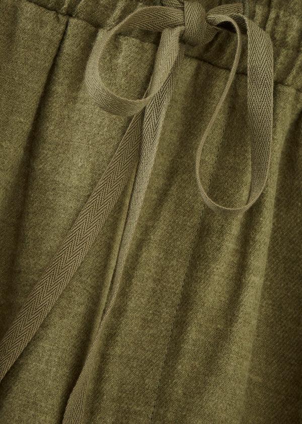 Caramel WOMAN CAPER TROUSER - KHAKI