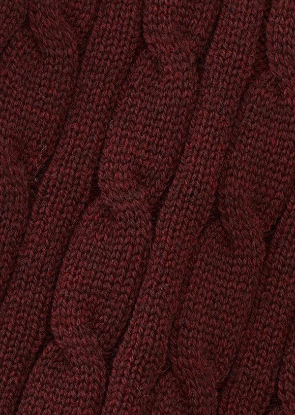 Caramel WOMAN CARDIFF KNIT VEST - BROWN