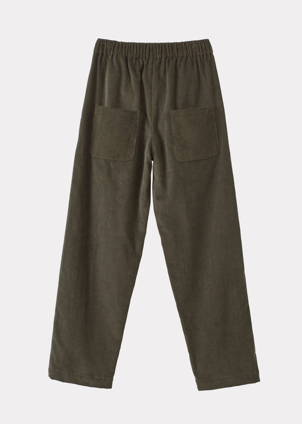 Caramel WOMAN CHICHESTER TROUSER - DARK OLIVE