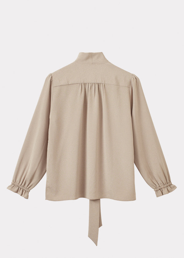 Caramel WOMAN FOLSOM BLOUSE - SAND